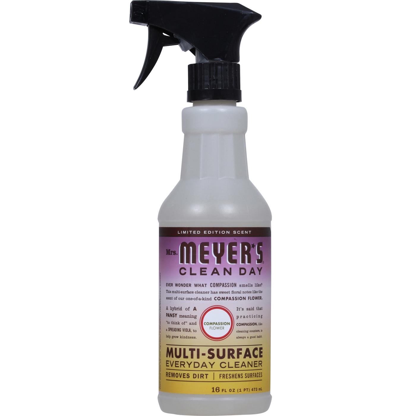 Mrs. Meyer's Clean Day Compassion Flower Multi-Surface Everyday Cleaner Spray; image 1 of 4