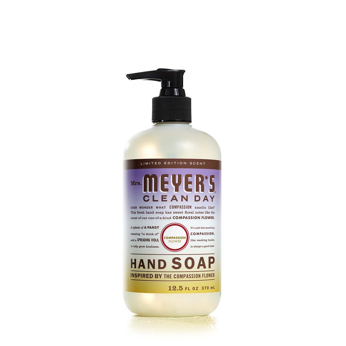 Mrs. Meyer's Clean Day Compassion Flower Liquid Hand Soap; image 1 of 6