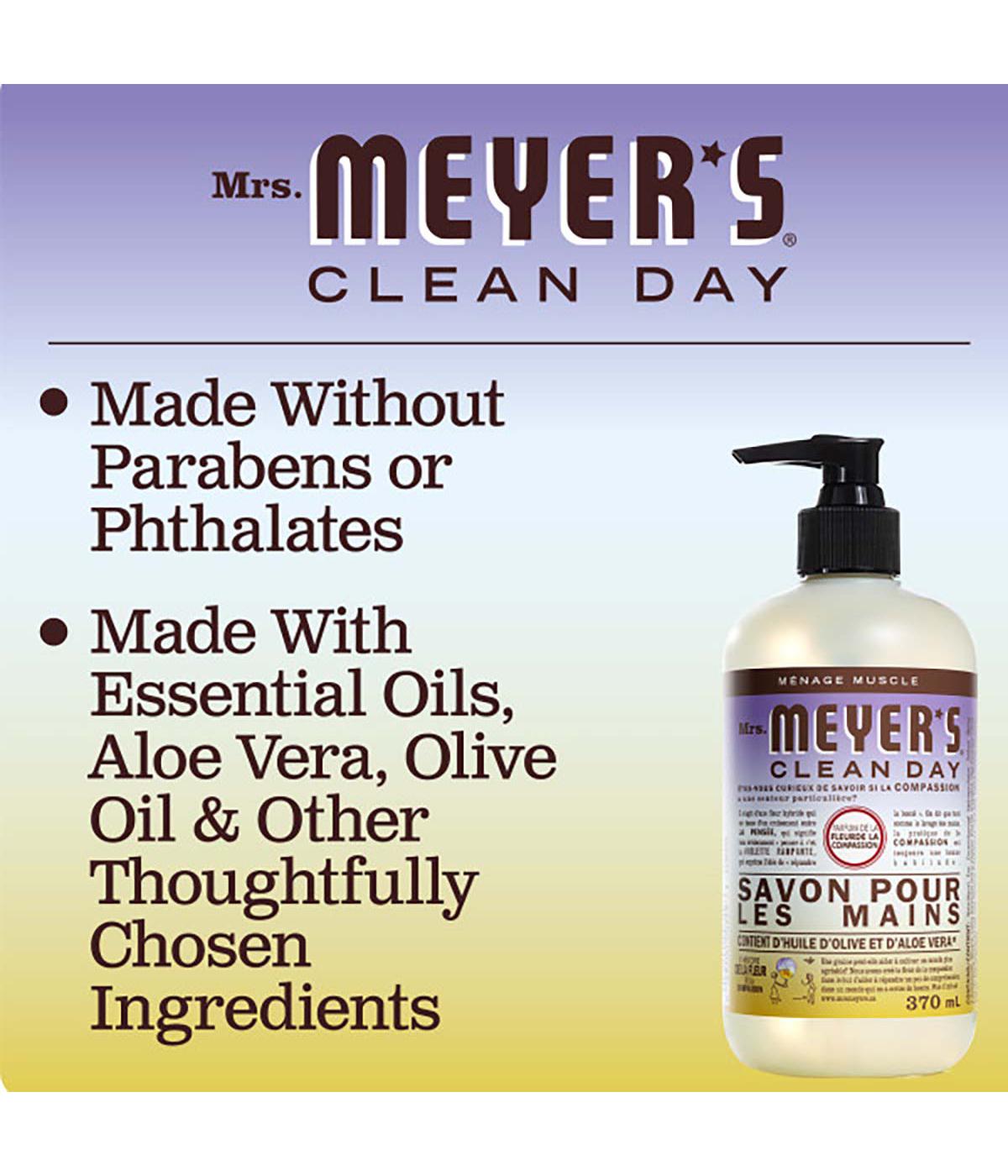 Mrs. Meyer's Clean Day Compassion Flower Liquid Hand Soap; image 2 of 6