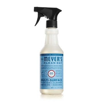Mrs. Meyer's Clean Day Rainwater Scent Multi-Surface Everyday Cleaner Spray, 16 oz