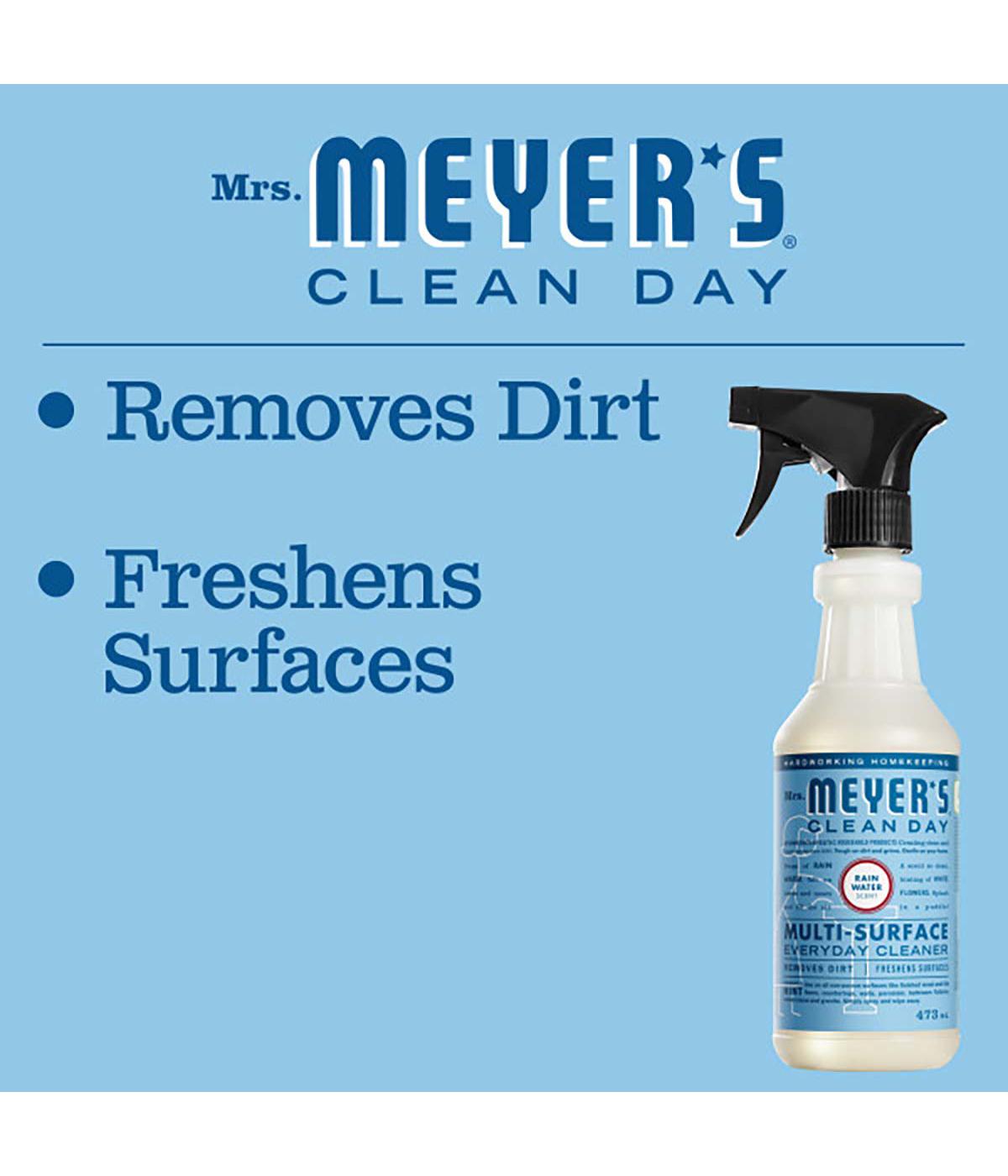 Mrs. Meyer's Clean Day Rainwater Scent Multi-Surface Everyday Cleaner Spray; image 4 of 6