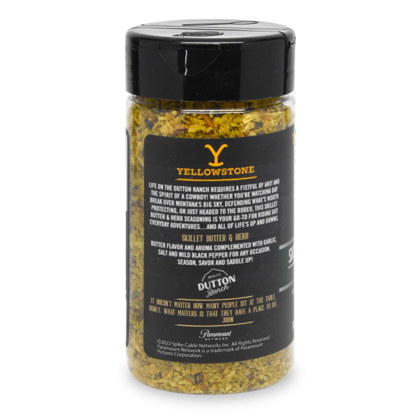 Yellowstone Skillet Butter & Herb Seasoning & Rub; image 2 of 2