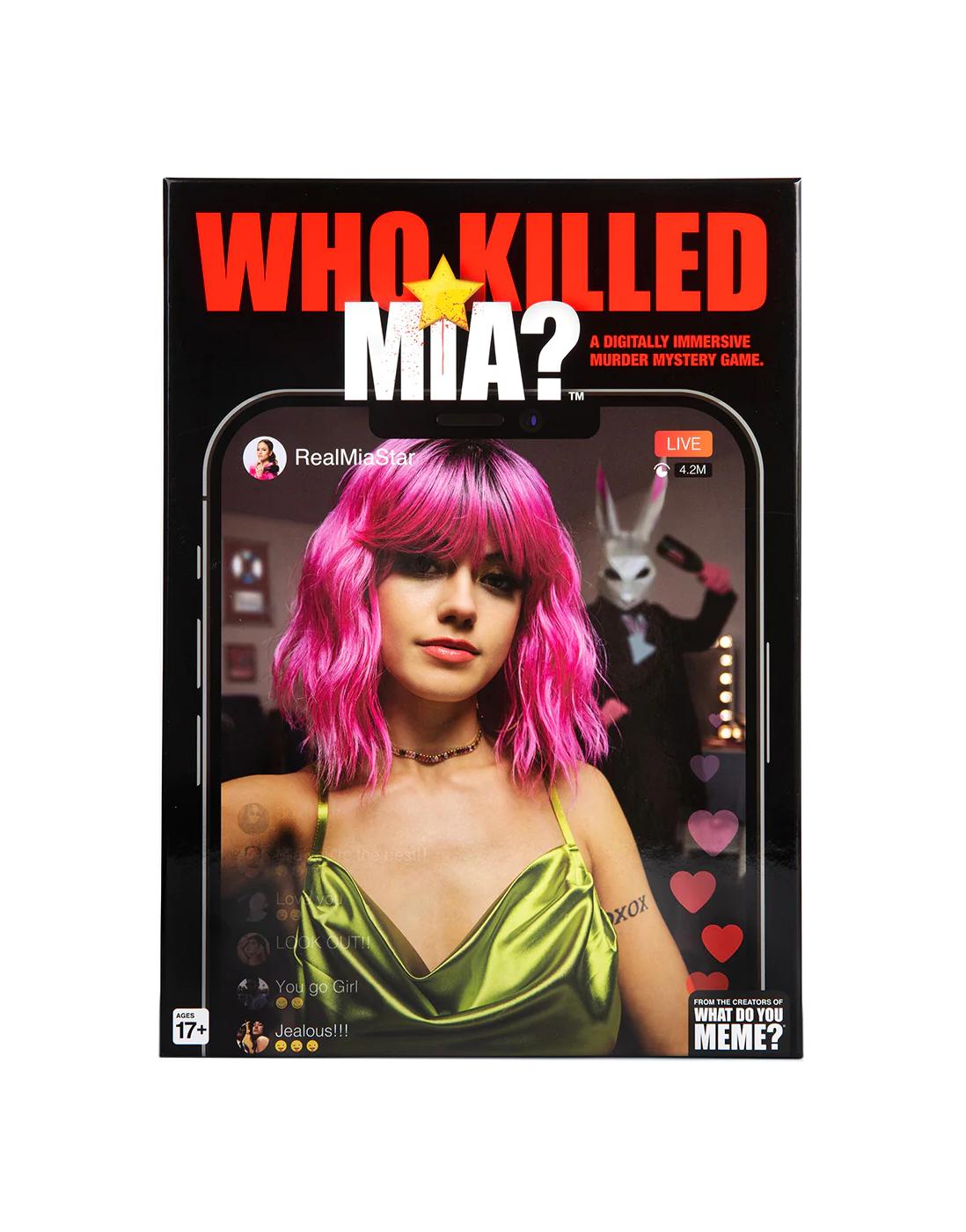 Who Killed Mia? Murder Mystery Game; image 1 of 6