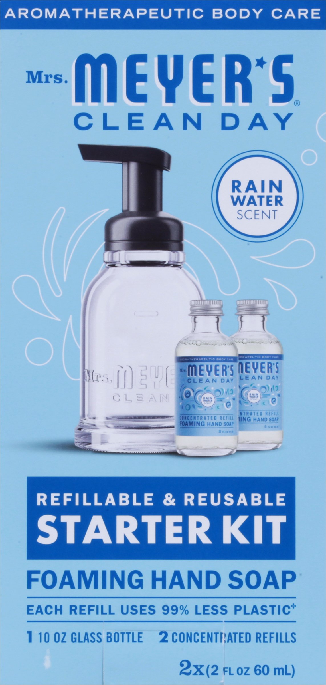 Mrs. Meyer's Clean Day Rainwater Foaming Hand Soap Kit Shop All