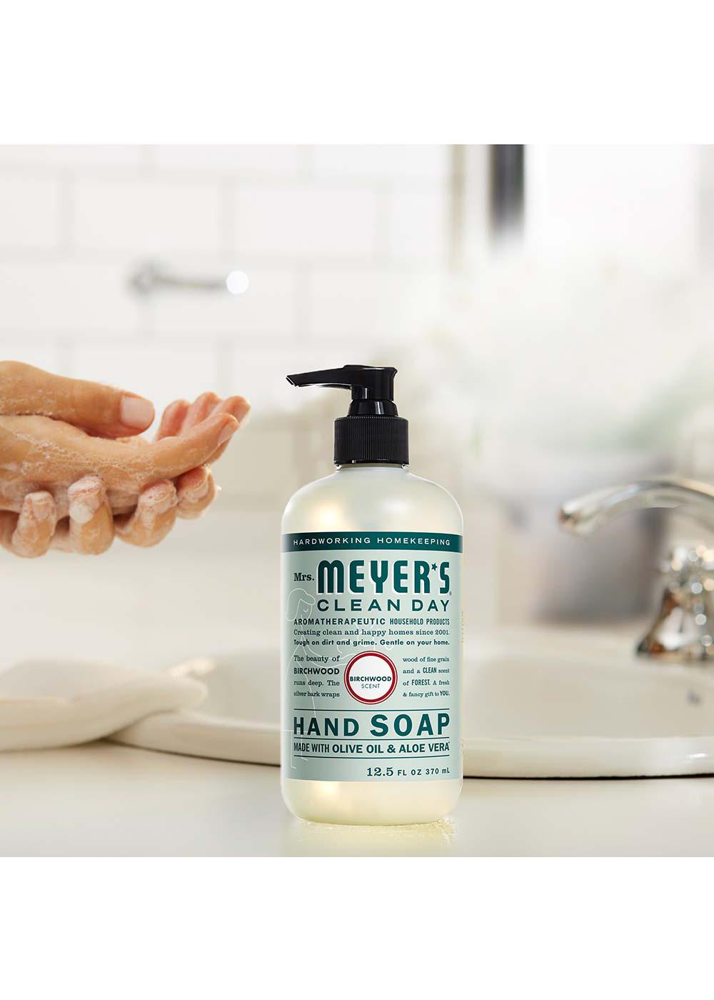 Mrs. Meyer's Clean Day Birchwood Liquid Hand Soap; image 2 of 5