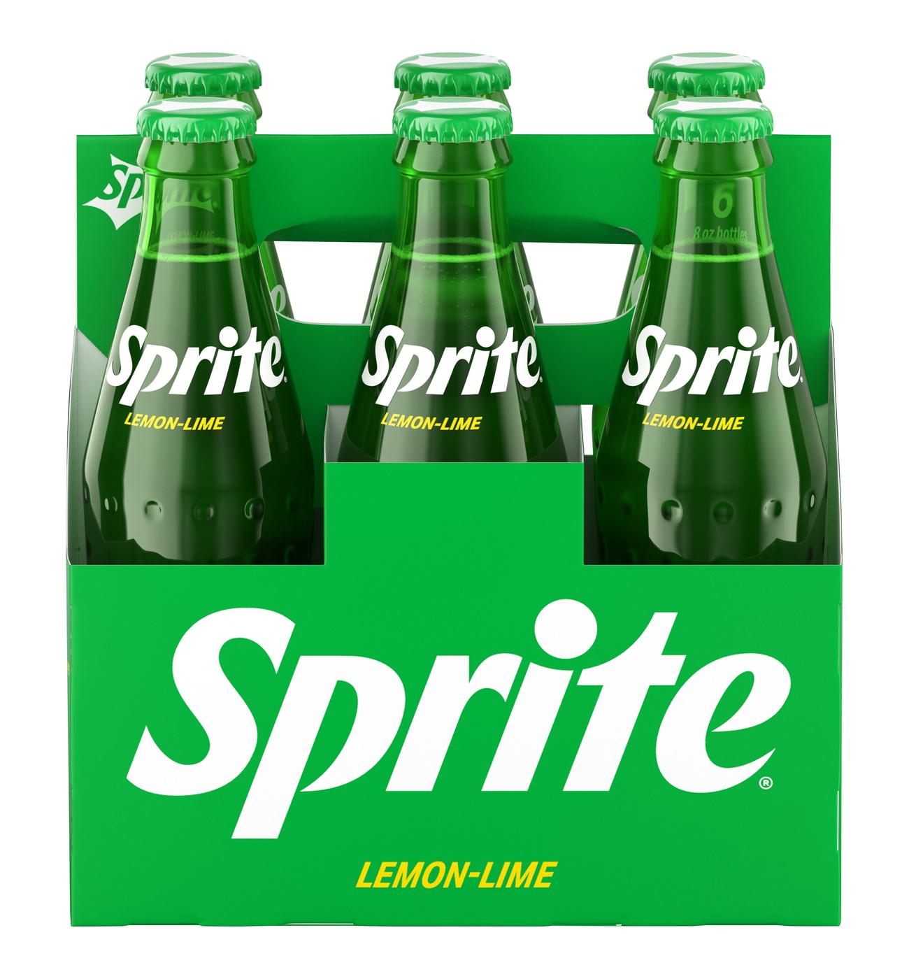 SPRITE Lemon-Lime Soda Glass Bottles 6 pk; image 1 of 2