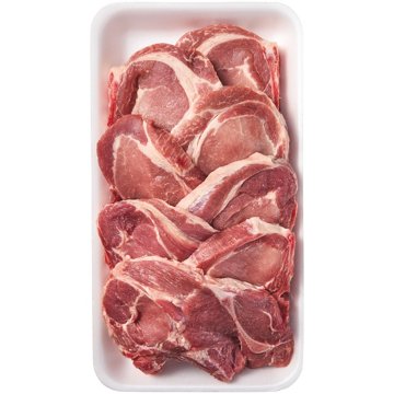 H-E-B Bone-in Ribeye & Blade Pork Chops, Thick Cut - Texas-Size Pack, Avg. 3.5 lbs