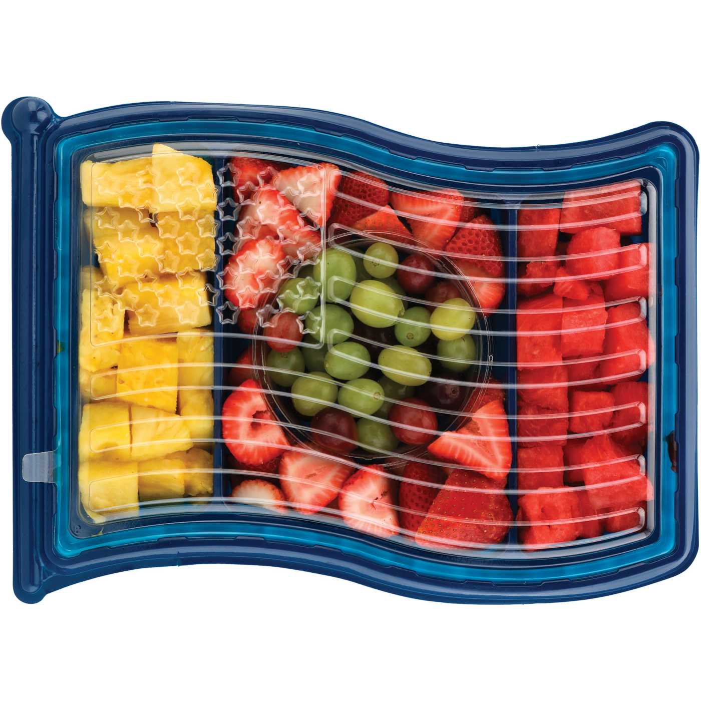 H-E-B Patriotic Flag Fruit Party Tray; image 1 of 5