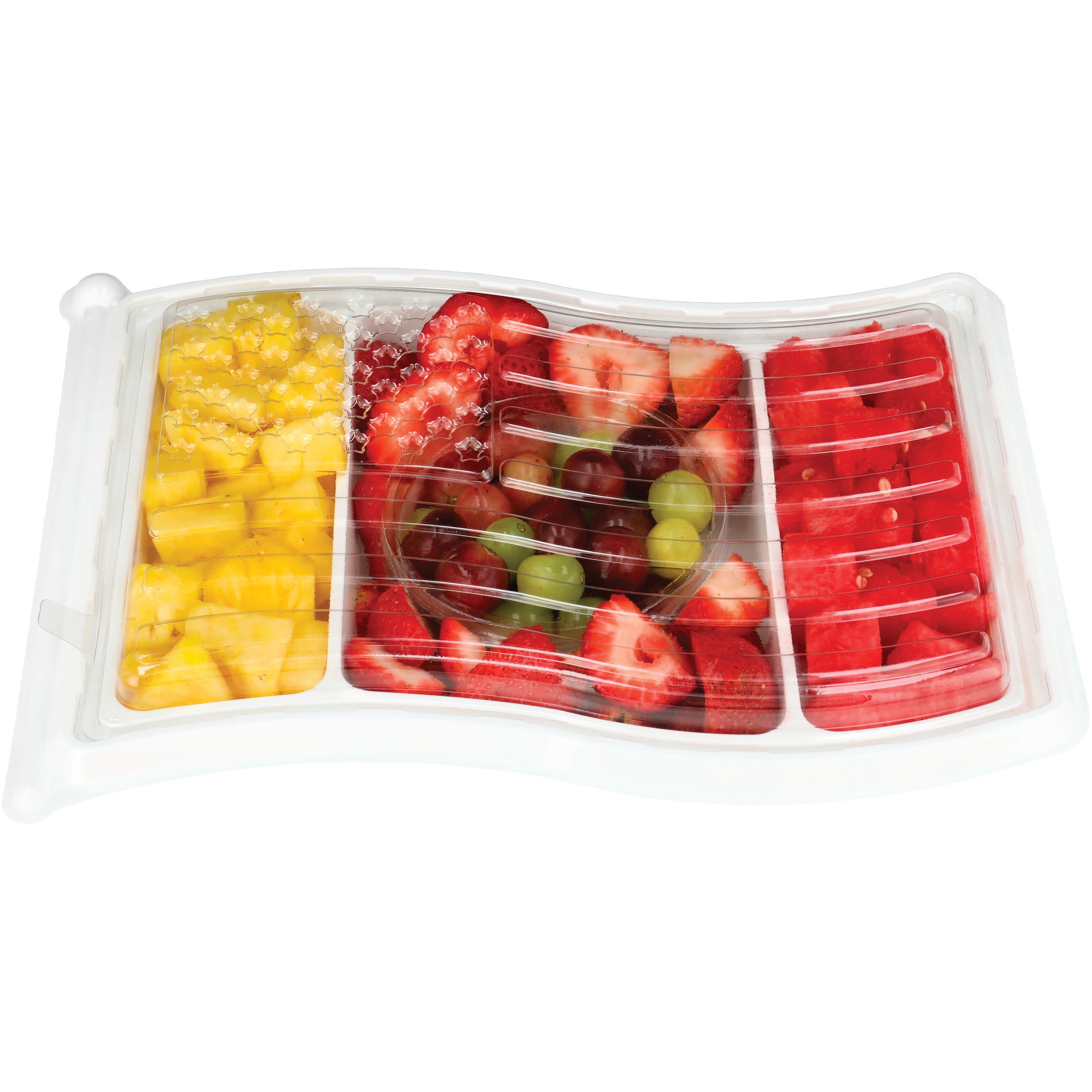 H-E-B Patriotic Flag Fruit Party Tray - Shop Standard Party Trays At H-E-B