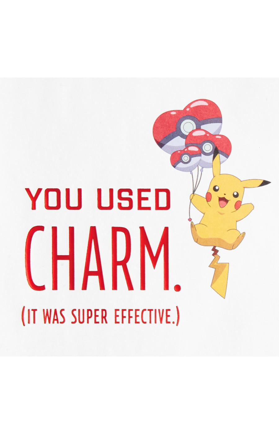 Hallmark Pikachu I Choose You Pokémon Anniversary Card for Significant Other - S23, S15; image 4 of 6