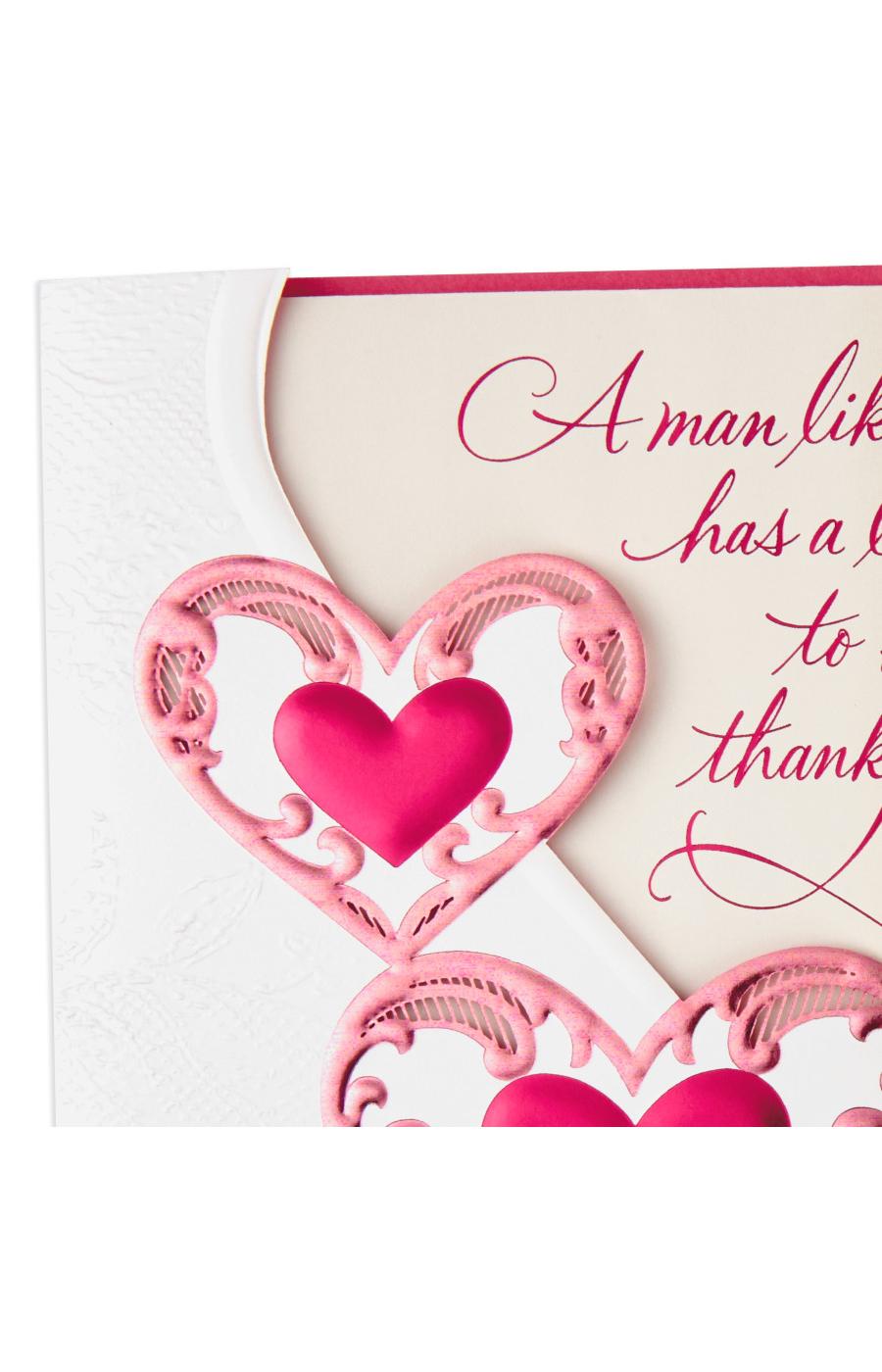 Hallmark Beautiful You Valentine's Day Card for Wife or Girlfriend - S10; image 3 of 7