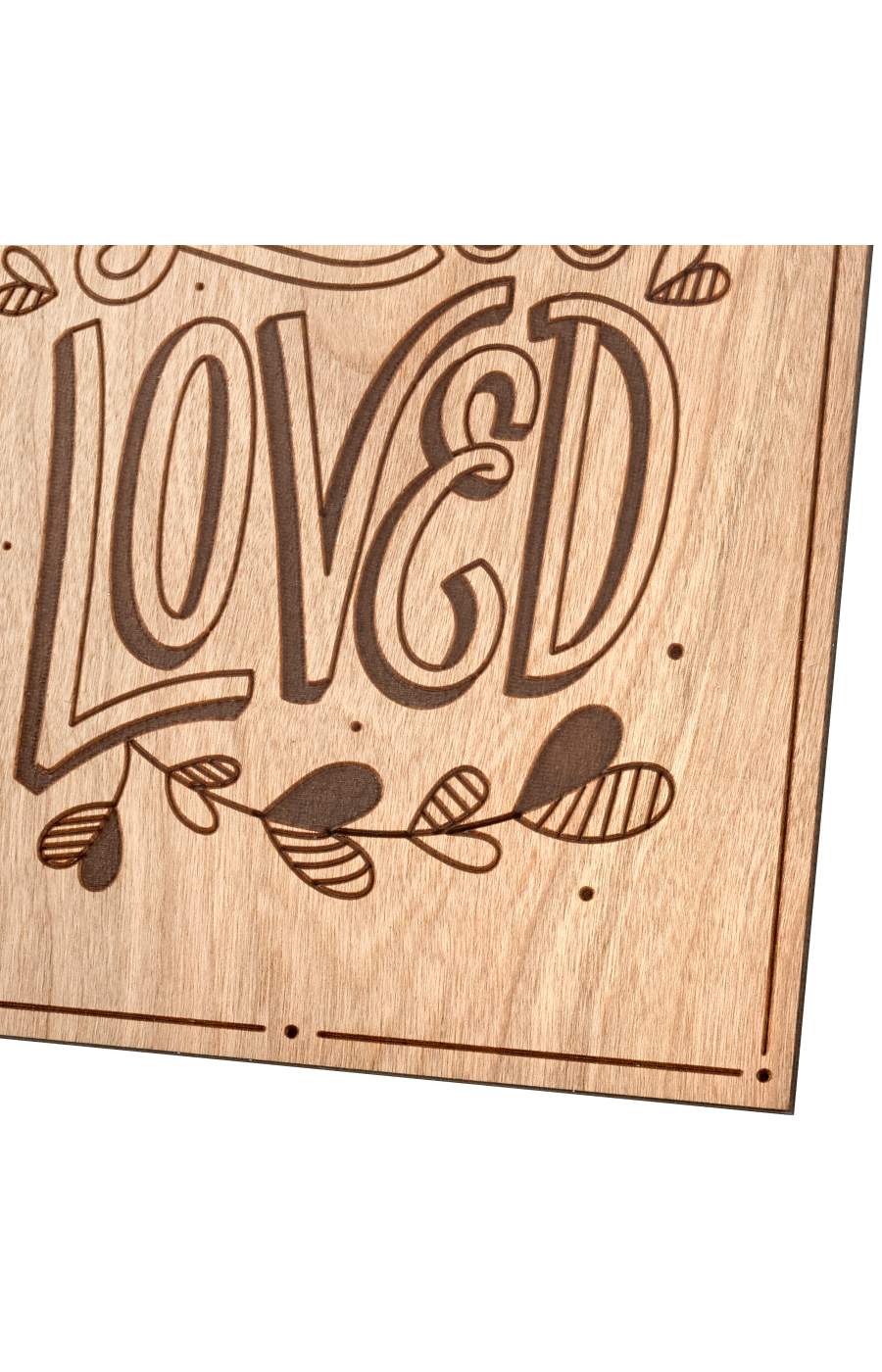 Hallmark So Loved Signature Wood Valentine's Day Card - S21, S7; image 3 of 6