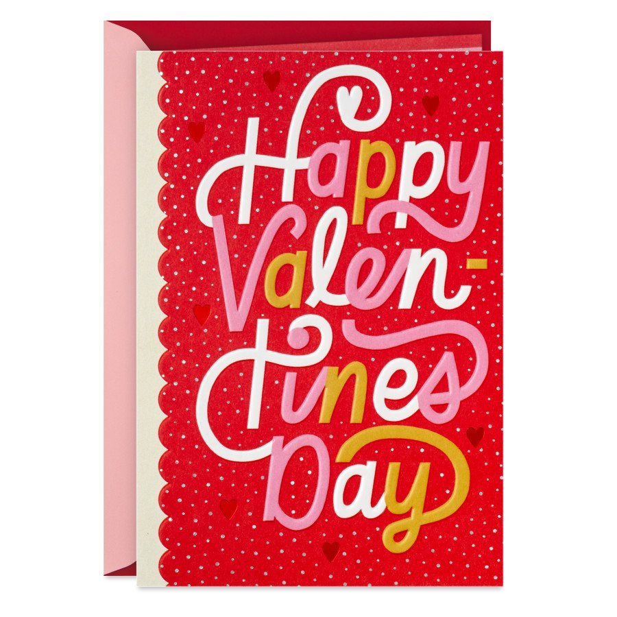 Hallmark Love Laughter Happiness Valentines Day Card S28 S11