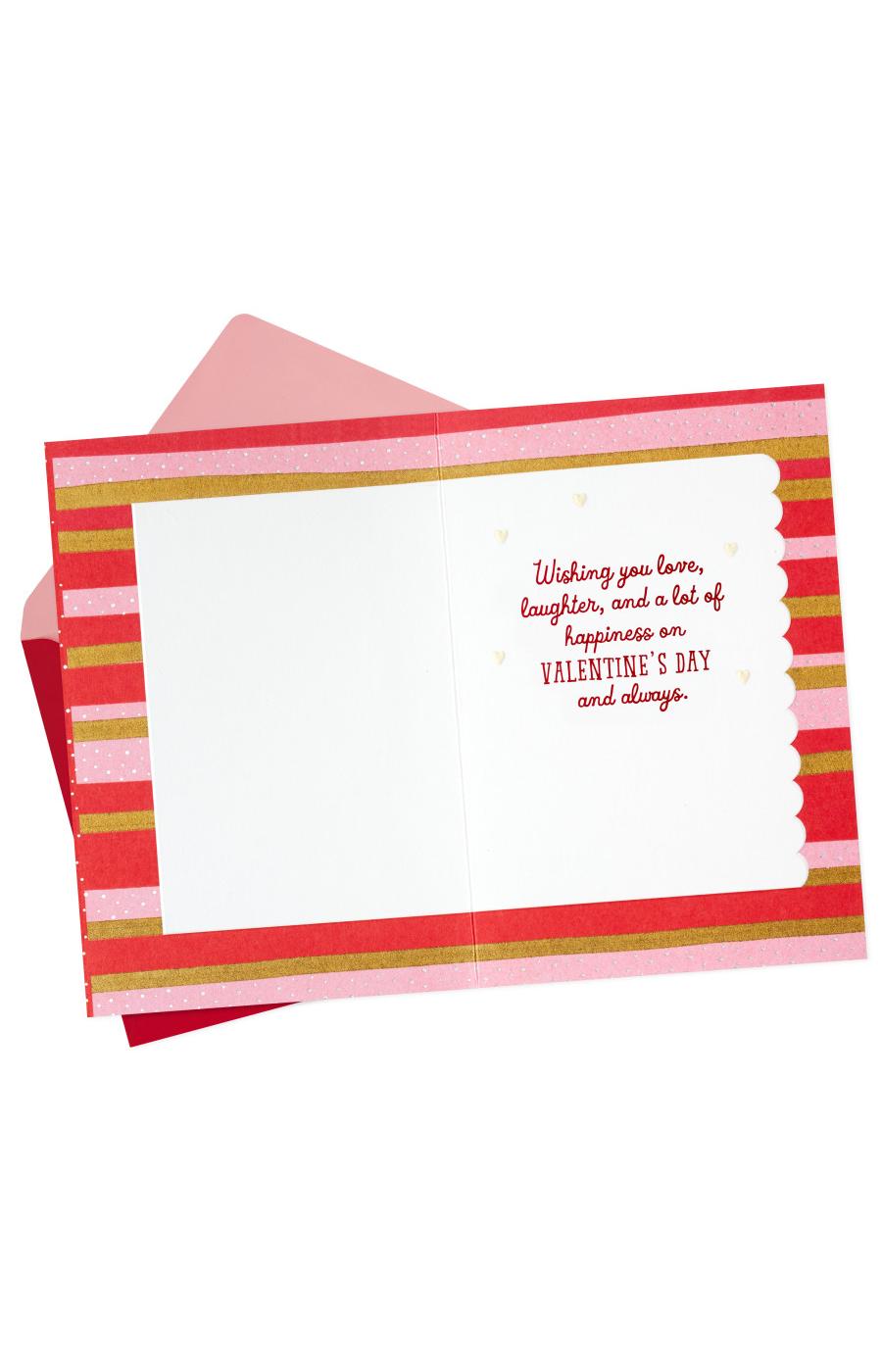 Hallmark Love, Laughter, Happiness Valentine's Day Card - S12; image 5 of 6