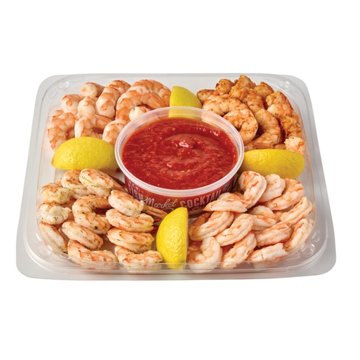 H-E-B Fish Market Party Tray - Seasoned Shrimp Cocktail