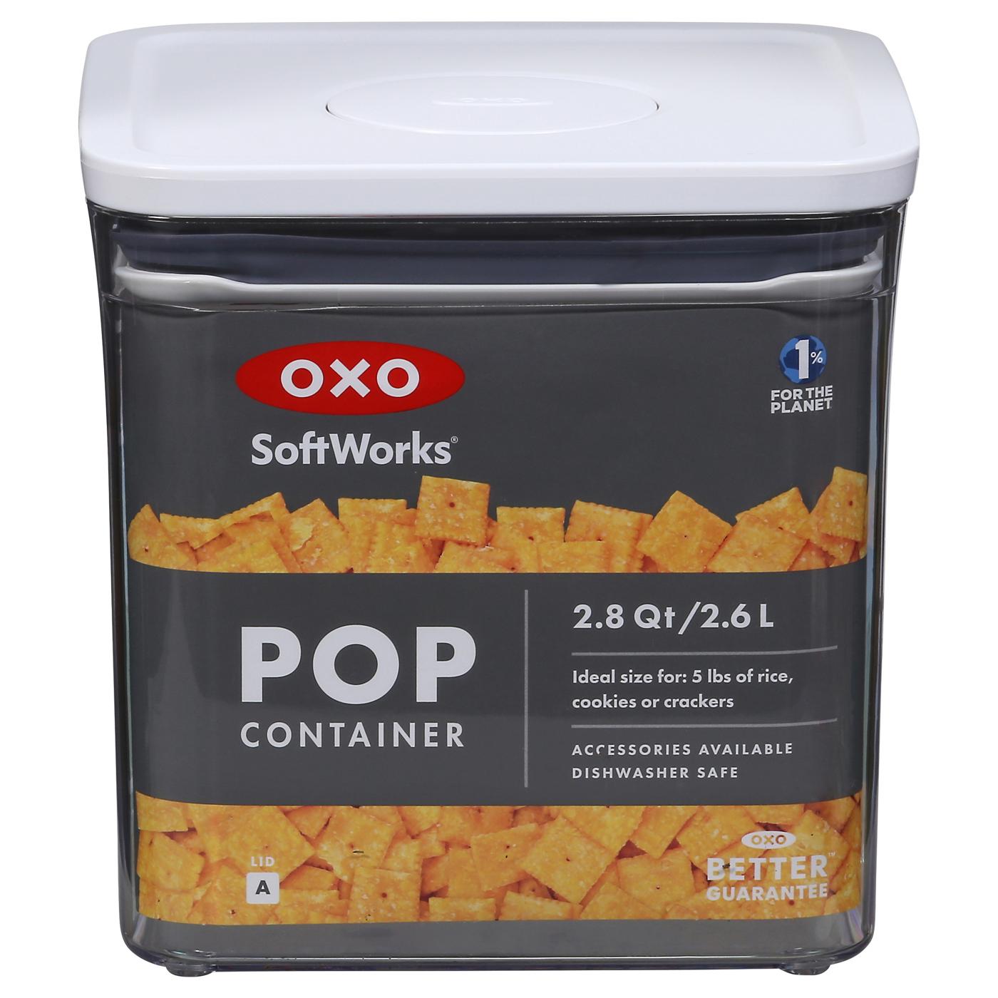 OXO SoftWorks POP Container; image 1 of 2