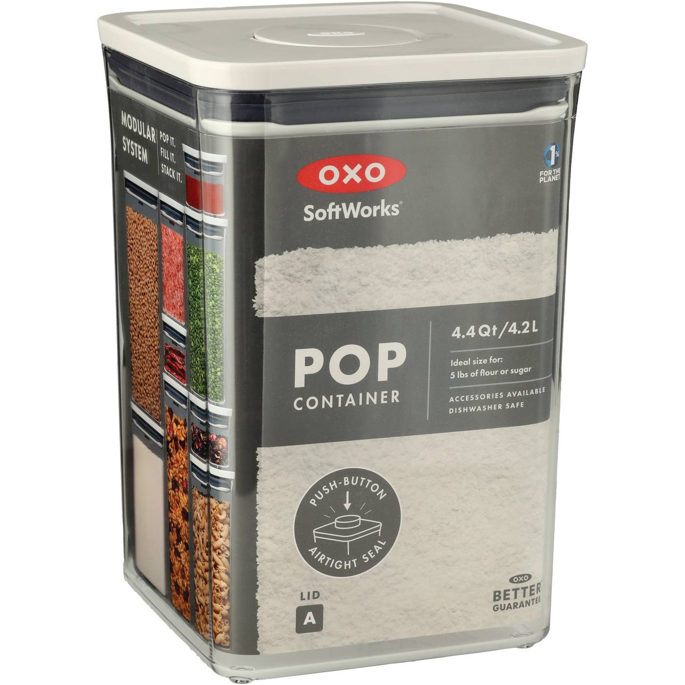 OXO SoftWorks POP Container; image 1 of 2