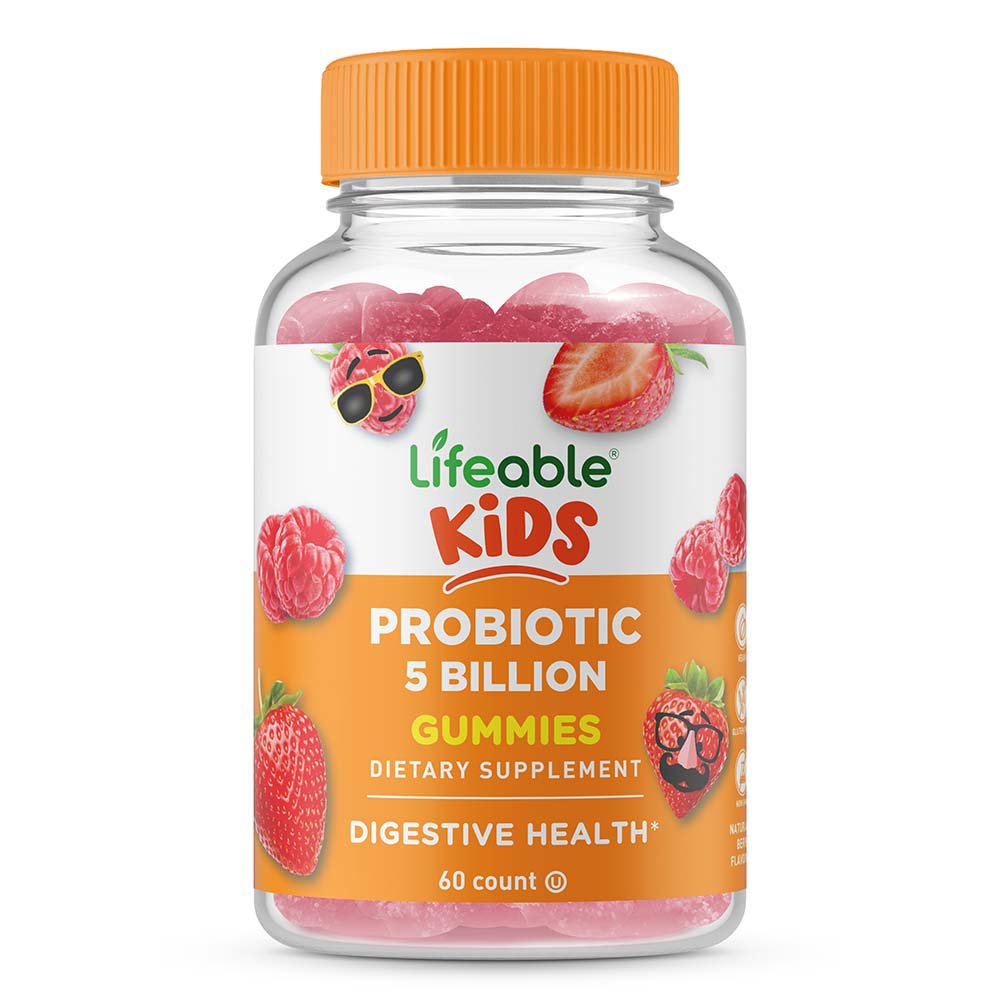 Lifeable Kids Probiotic 5 Billion Gummies - Berry - Shop Diet & fitness ...