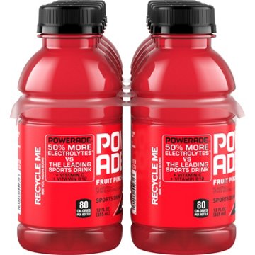 Powerade Fruit Punch Electrolyte Sports Drink 8 pk Bottles