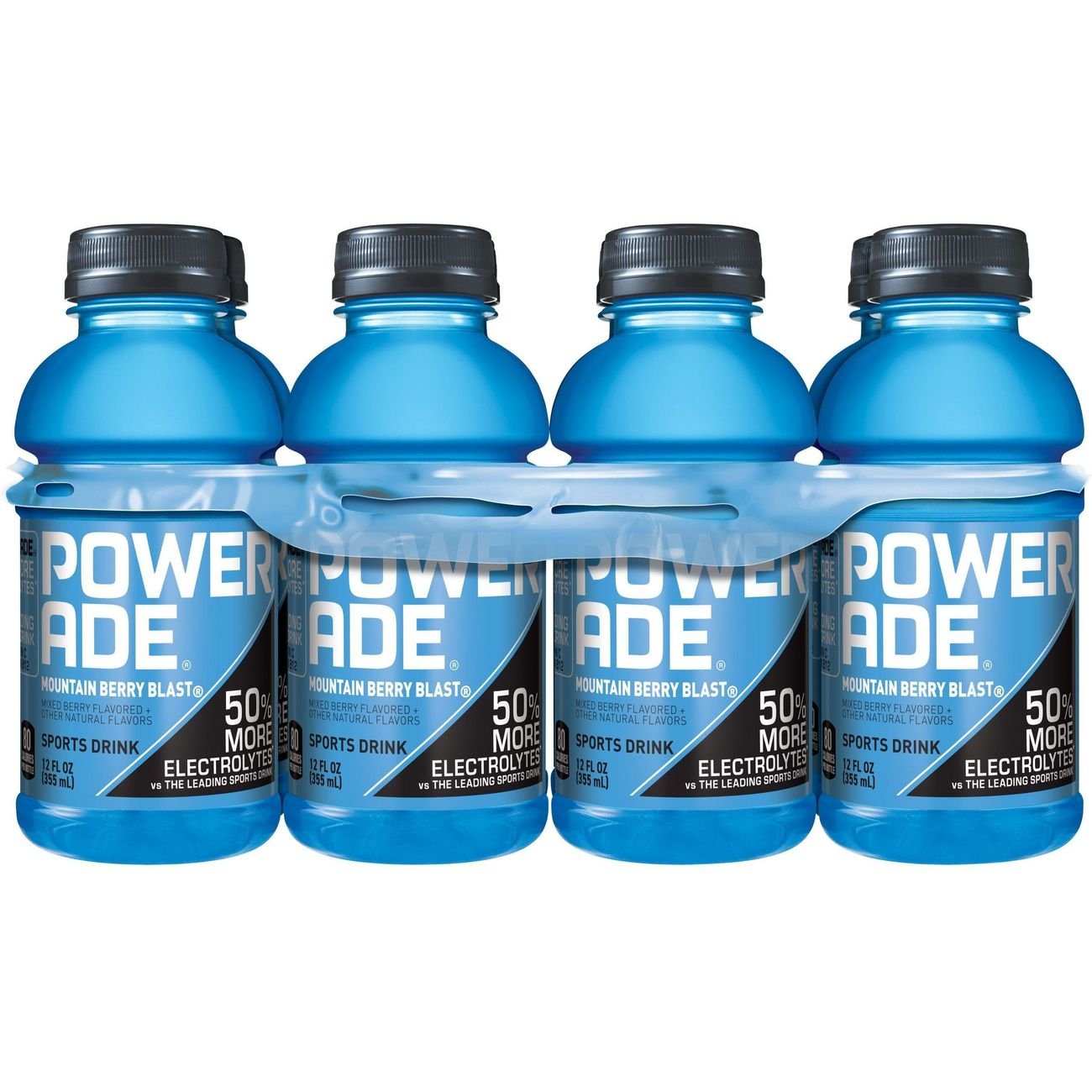 Powerade Mountain Berry Blast Sports Drink 8 pk Bottles Shop Sports
