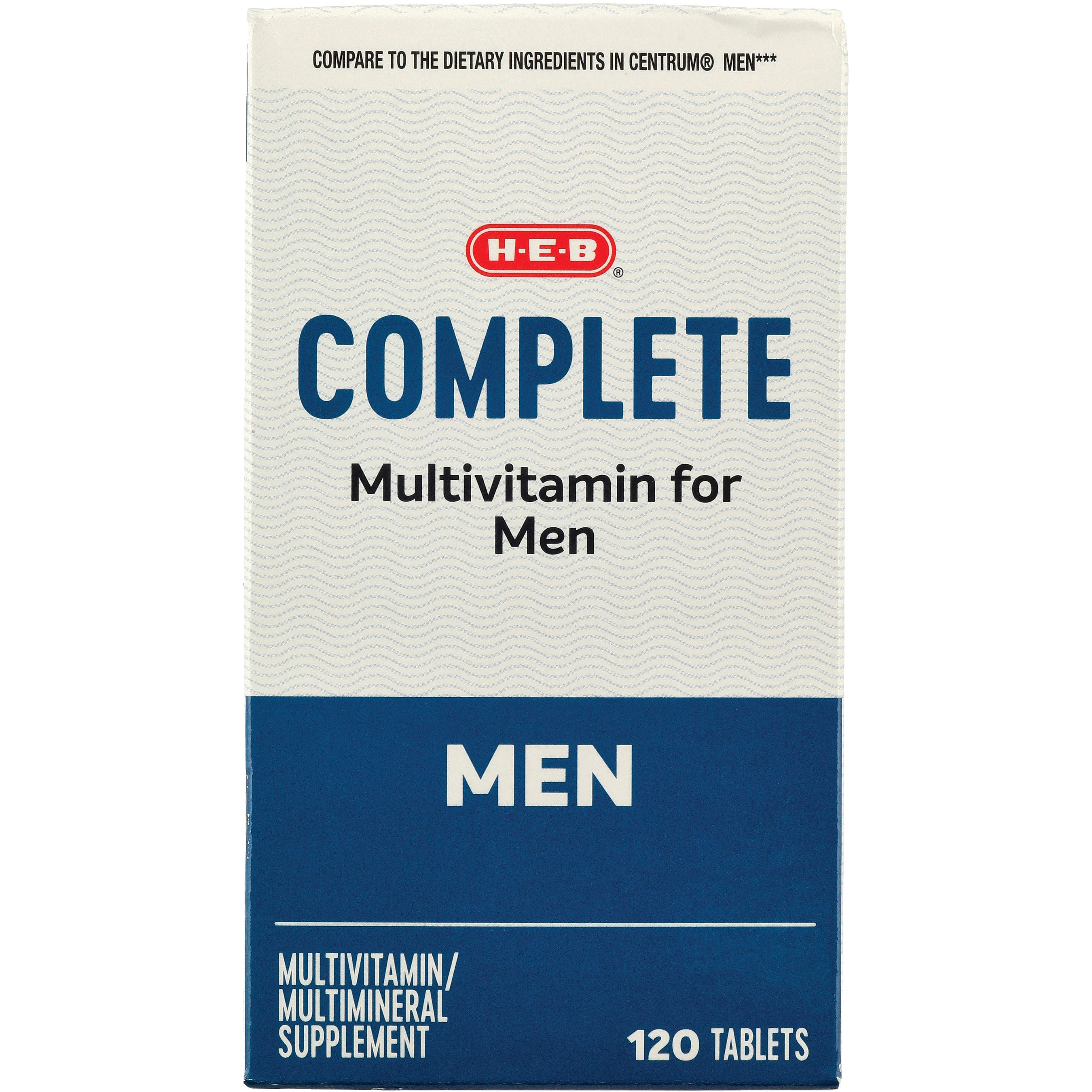 HEB Complete Multivitamin for Men Shop Multivitamins at HEB