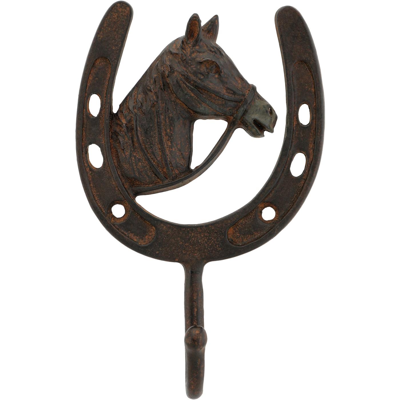 Texas Proud Horse & Horseshoe Wall Hook; image 1 of 2