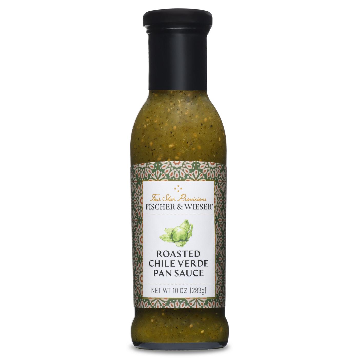 Fischer & Wieser Four Star Provisions Roasted Chile Verde Pan Sauce; image 1 of 3