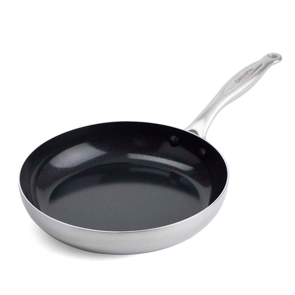 GreenPan TriClad Stainless Steel Frypan Shop Frying Pans & Griddles