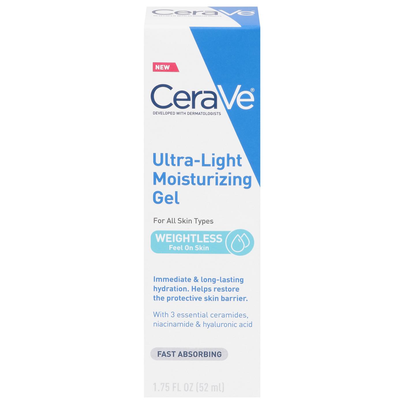 CeraVe Ultra-Light Moisturizing Gel; image 1 of 3