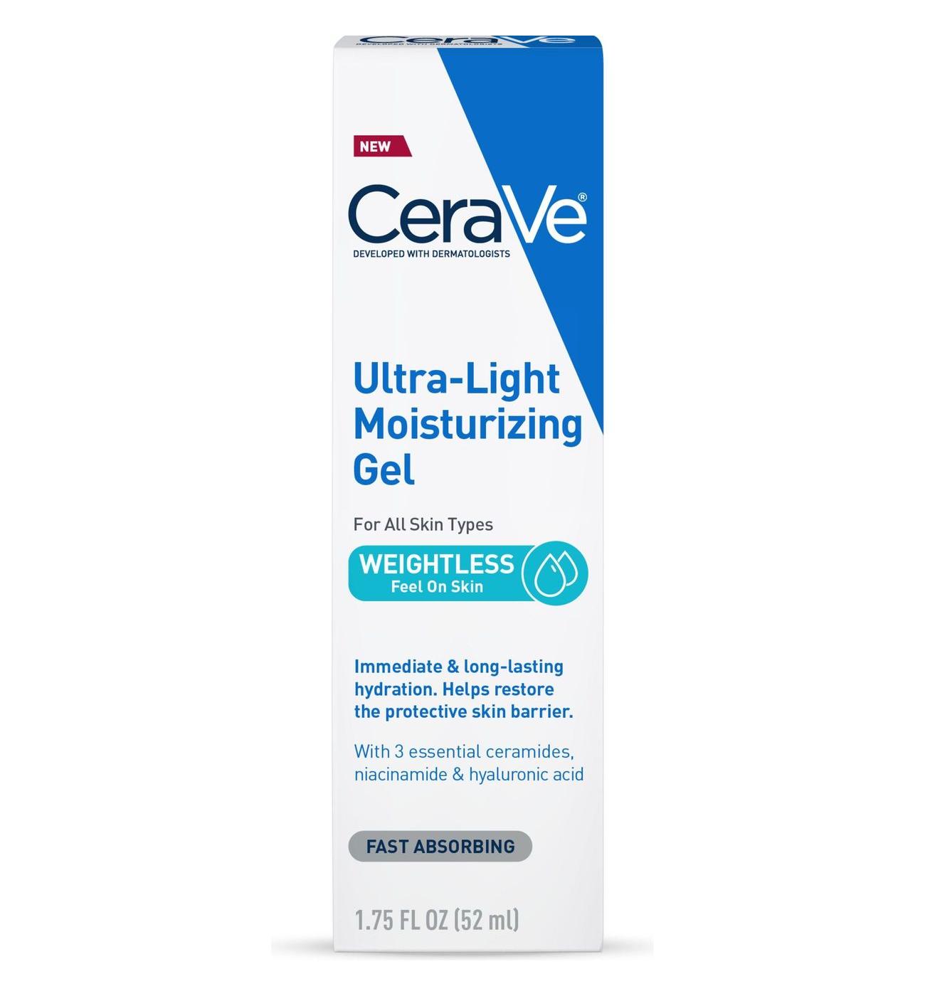 CeraVe Ultra-Light Moisturizing Gel - Shop Facial cleansers & scrubs at ...