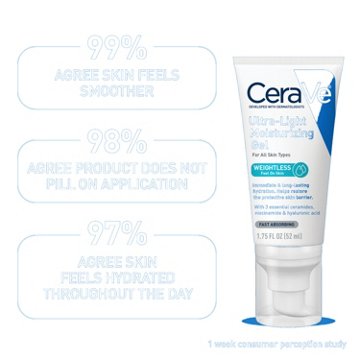 CeraVe Ultra-Light Moisturizing Gel