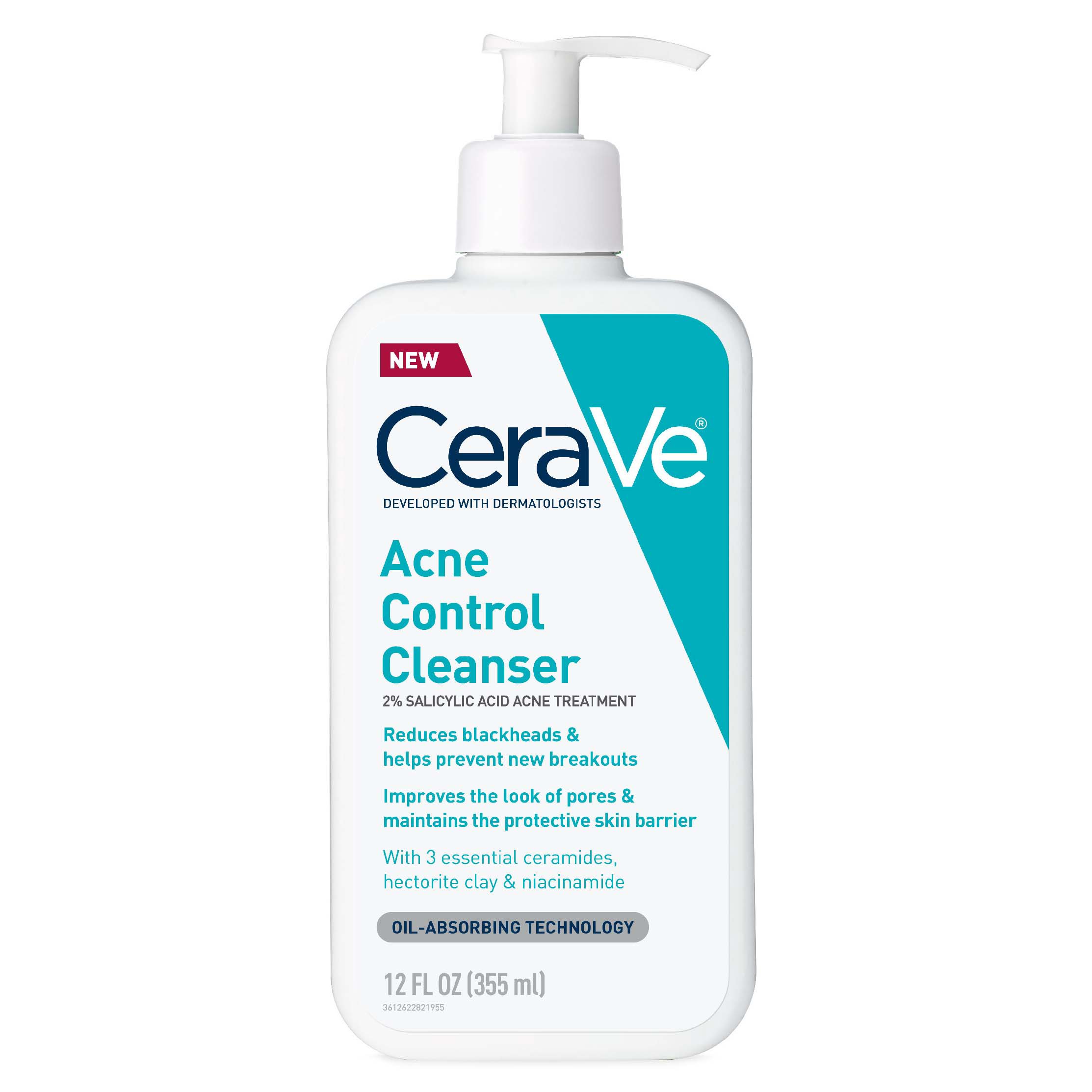 CeraVe Acne Foaming Cream Wash - Shop Facial Cleansers & Scrubs at H-E-B