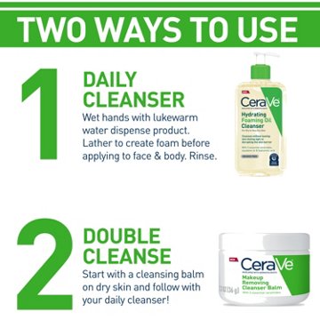 CeraVe Hydrating Foaming Oil Cleanser, 8 oz