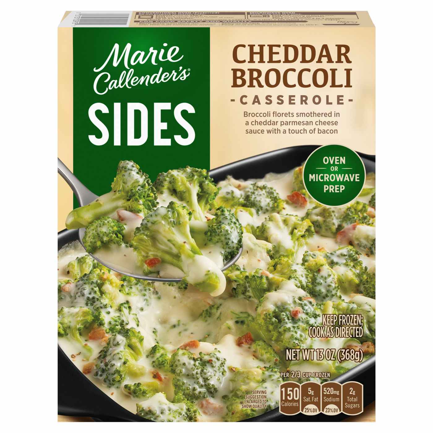 Marie Callender's Frozen Cheddar Broccoli Casserole; image 1 of 5