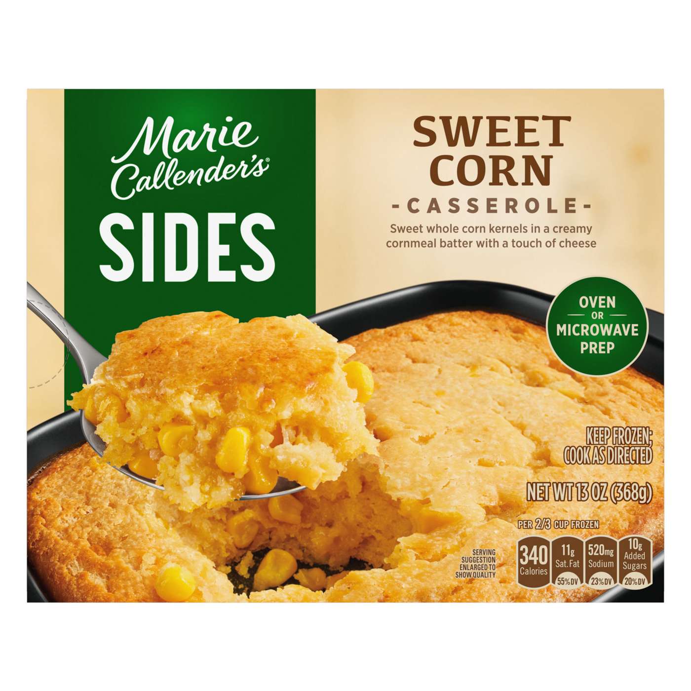 Marie Callender's Frozen Sweet Corn Casserole; image 2 of 7