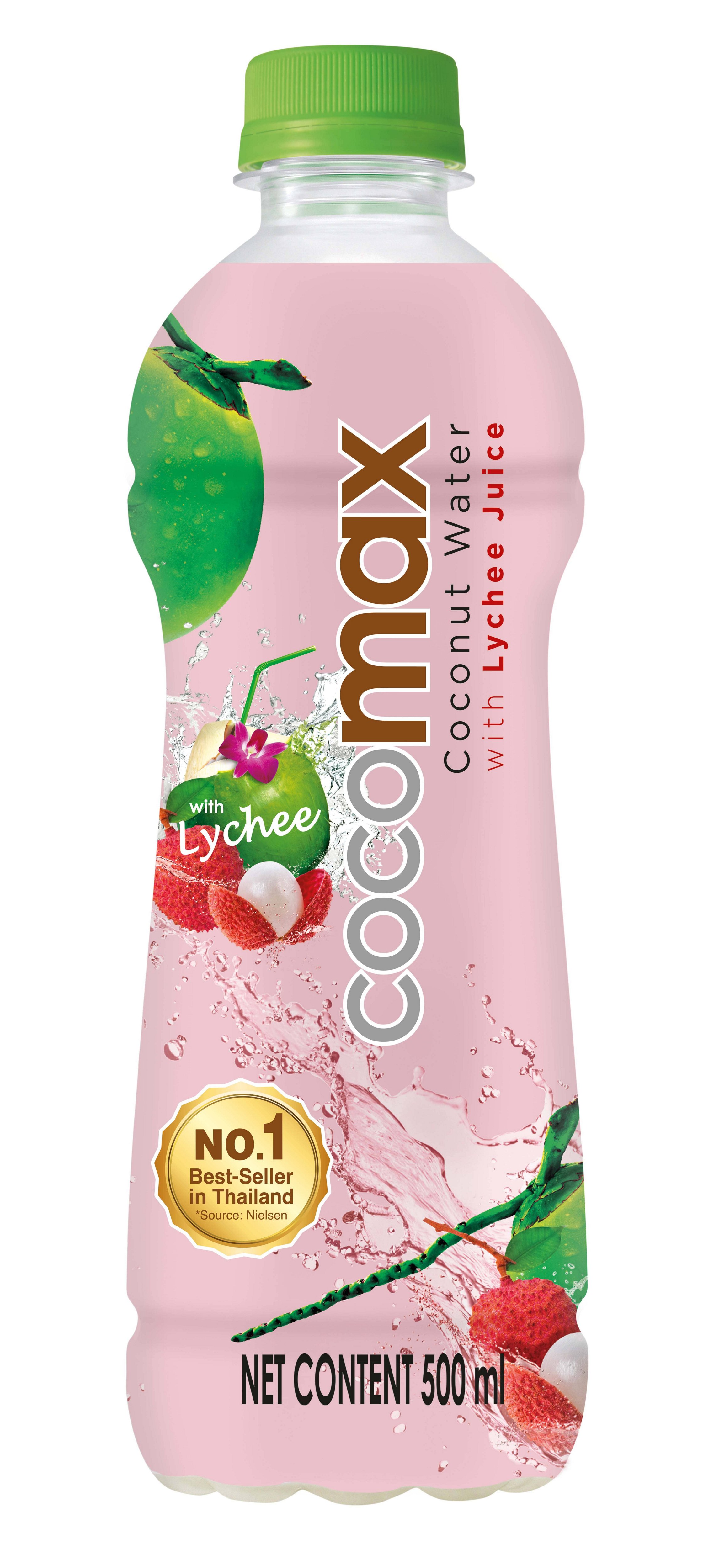 Cocomax Coconut Water with Lychee, 16.9 oz | Central Market