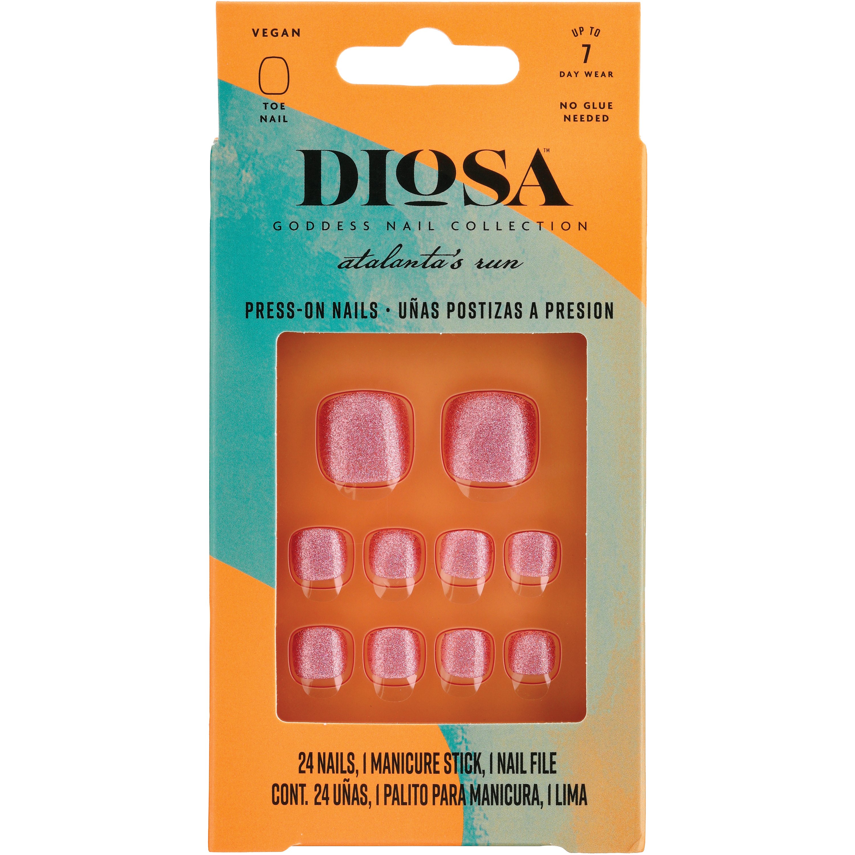 Diosa Atalanta's Run Press-On Toe Nails - Shop Nail sets at H-E-B