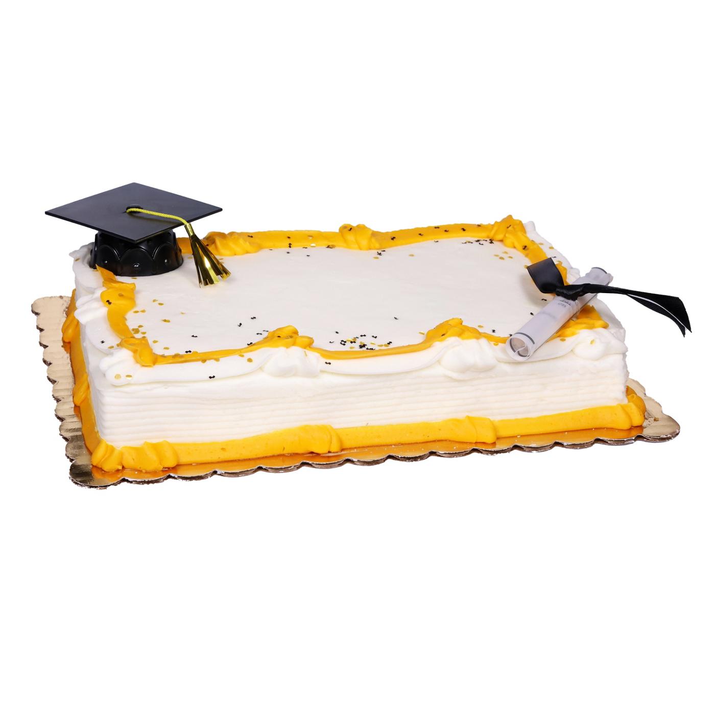 BakerMaid Graduation Buttercream Chocolate Cake; image 2 of 2