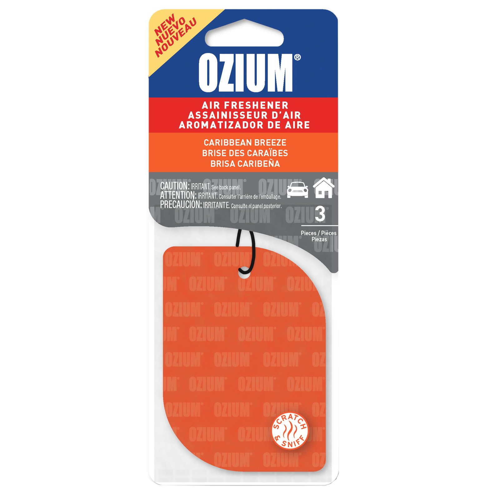 Ozium Caribbean Breeze Auto Air Fresheners Shop Air fresheners at HEB
