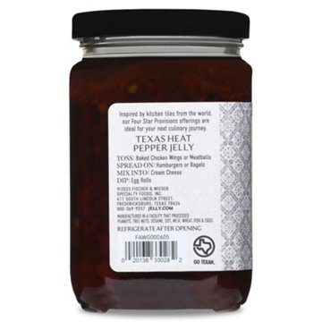 Fischer & Wieser Four Star Provisions Texas Heat Pepper Jelly, 12 oz