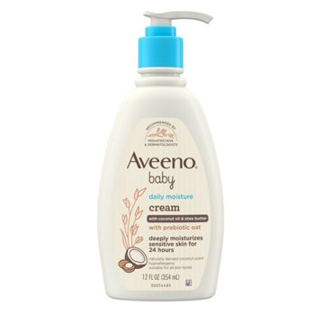 Aveeno Baby Baby Daily Moisture Cream, 12 oz