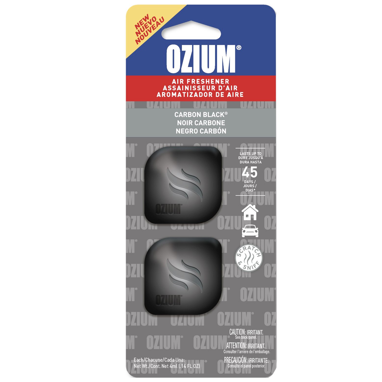 Ozium Black Carbon Auto Air Fresheners Shop Air fresheners at HEB