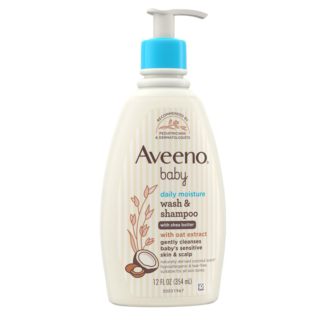 Aveeno Baby Baby Daily Moisture Wash & Shampoo; image 6 of 7