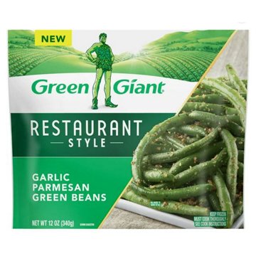 Green Giant Restaurant Style Garlic Parmesan Green Beans, 12 oz