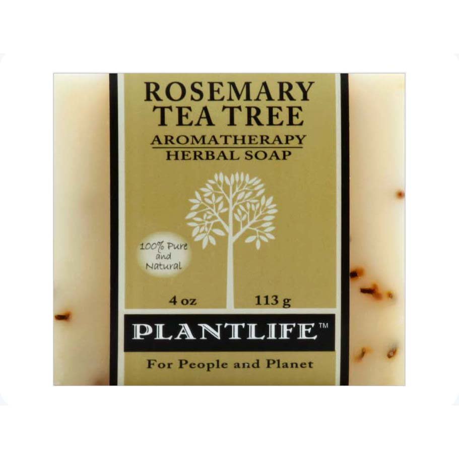 Plantlife Aromatherapy Herbal Soap Rosemary Tea Tree Shop Hand
