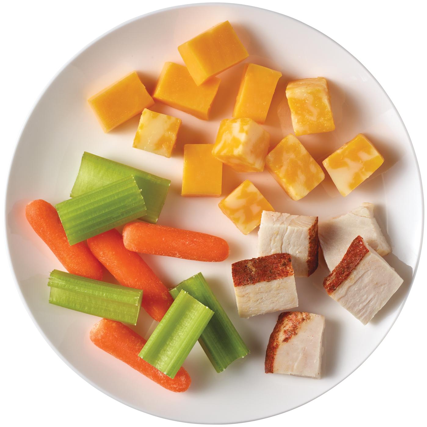 Meal Simple by H-E-B Snack Cup - Turkey, Cheese, Celery & Carrots; image 2 of 2