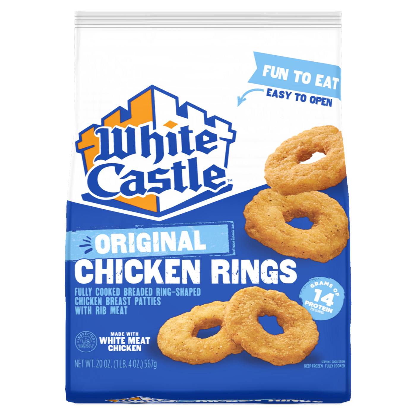 White Castle Chicken Rings Original; image 1 of 2