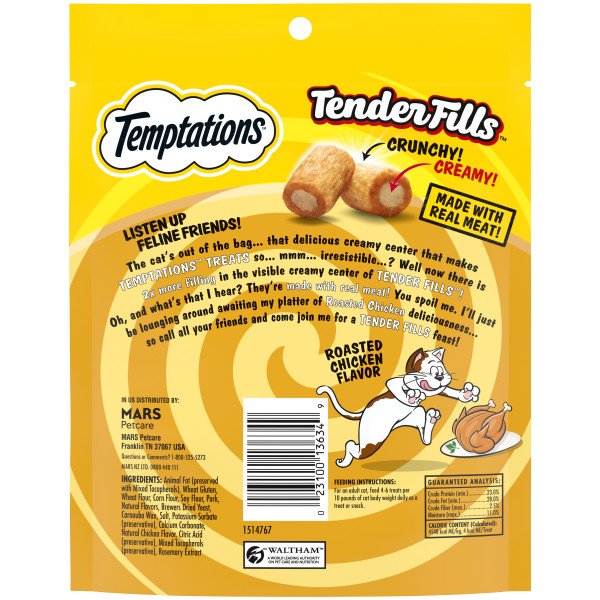 Temptations jumbo clearance stuffed cat treats