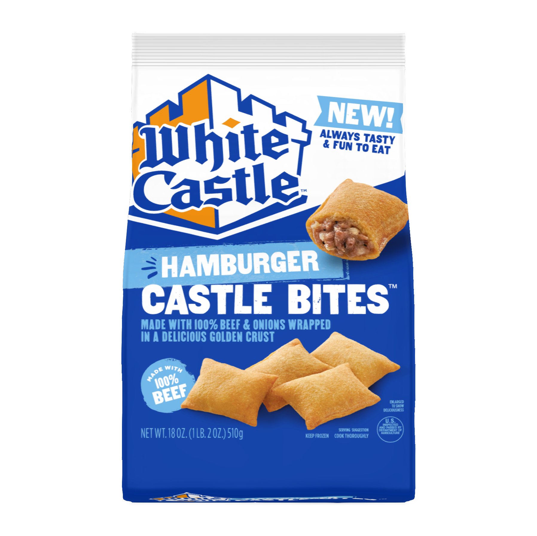 White Castle Hamburger Castle Bites Shop Entrees & sides at HEB