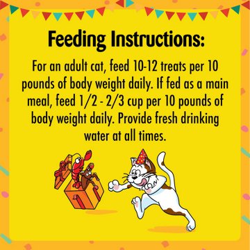 Temptations Birthday Crunchy and Soft Cat Treats - Lobster and Beef Flavor